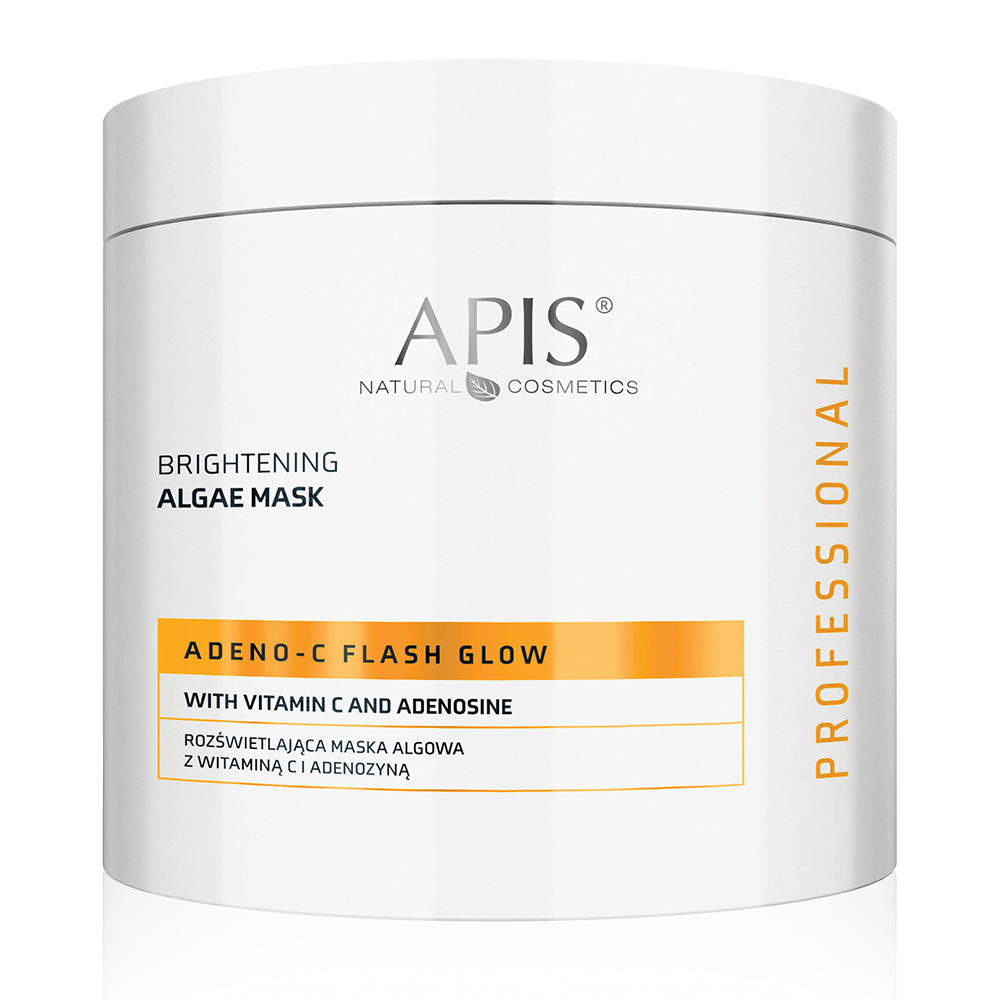 Apis Natural Cosmetics Brightening Algae Mask container on a white background