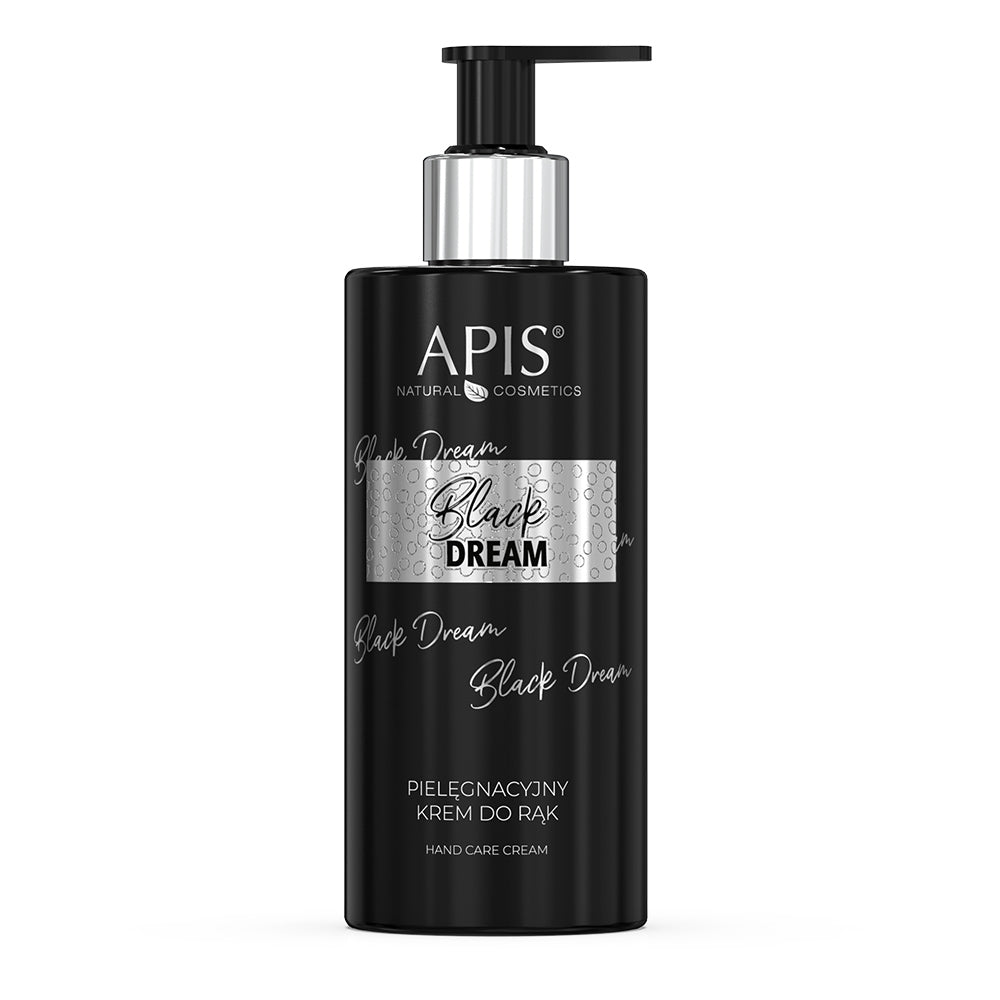 Front view of Apis Black Dream Nourishing Hand Cream 300ml