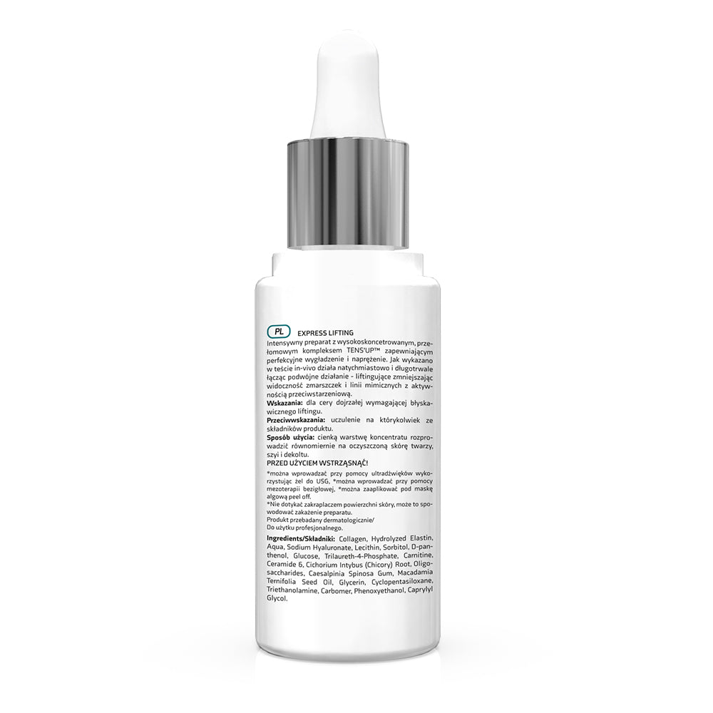 Back view of Apis Express Lifting Face Concentrate 30ml
