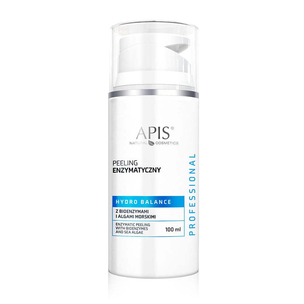 Front view of Apis Hydro Balance Gentle Enzymatic Face Peeling 100ml