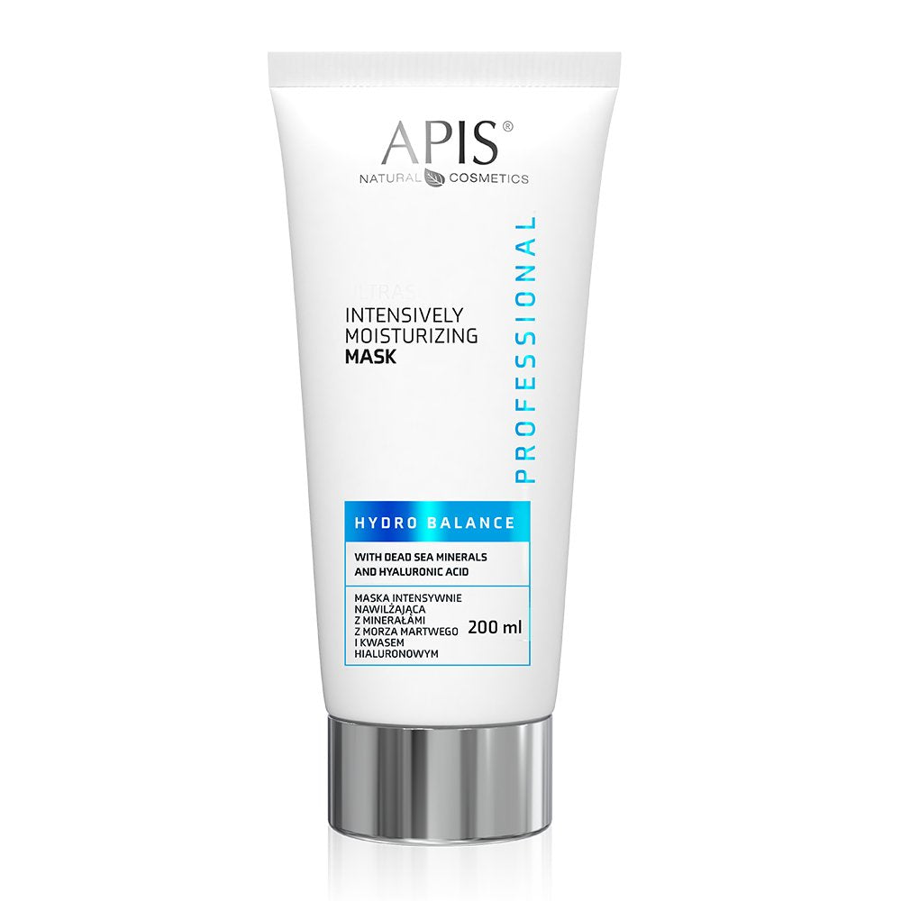 Tube of Apis Natural Cosmetics Intensively Moisturizing Mask on a white background