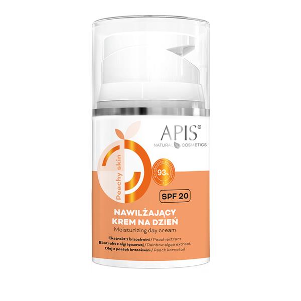 APIS moisturizing day cream with SPF 20 on a white background