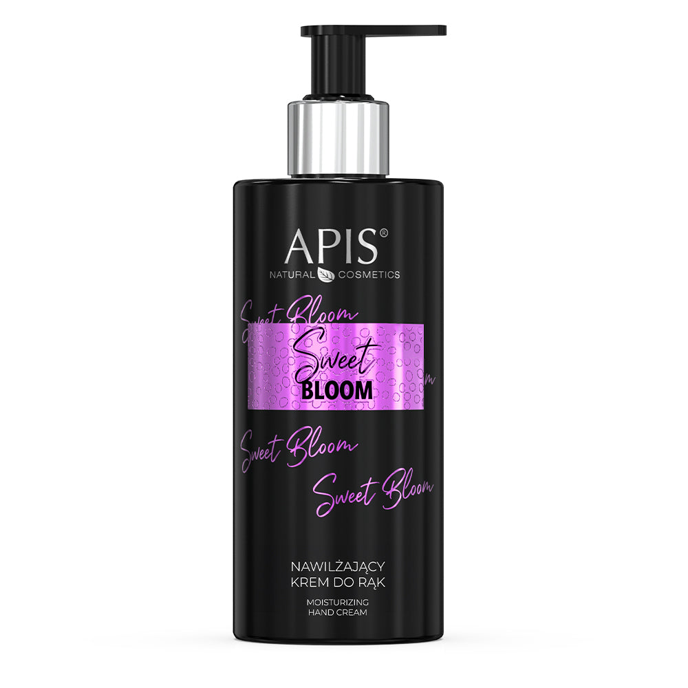 Front view of Apis Sweet Bloom Moisturising Hand Cream 300ml