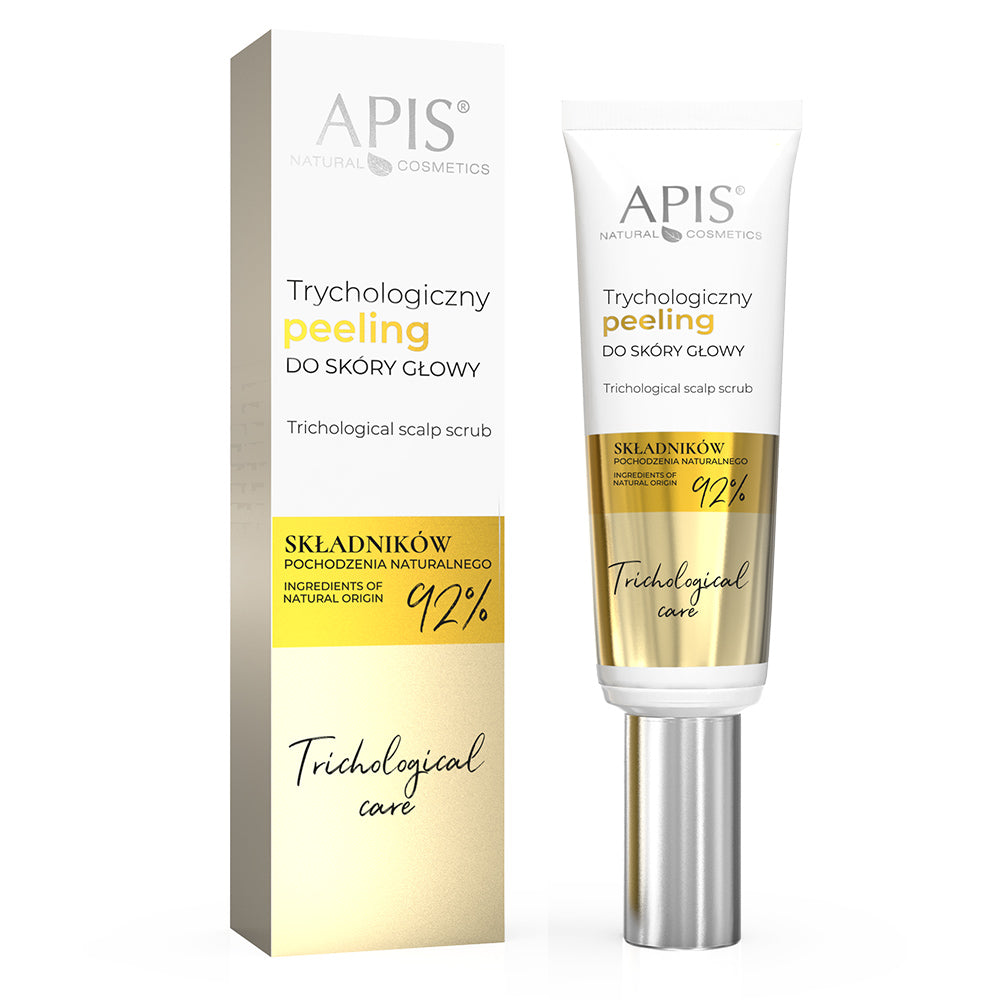 Front view of Apis Trichological Care Scalp Peeling 80ml