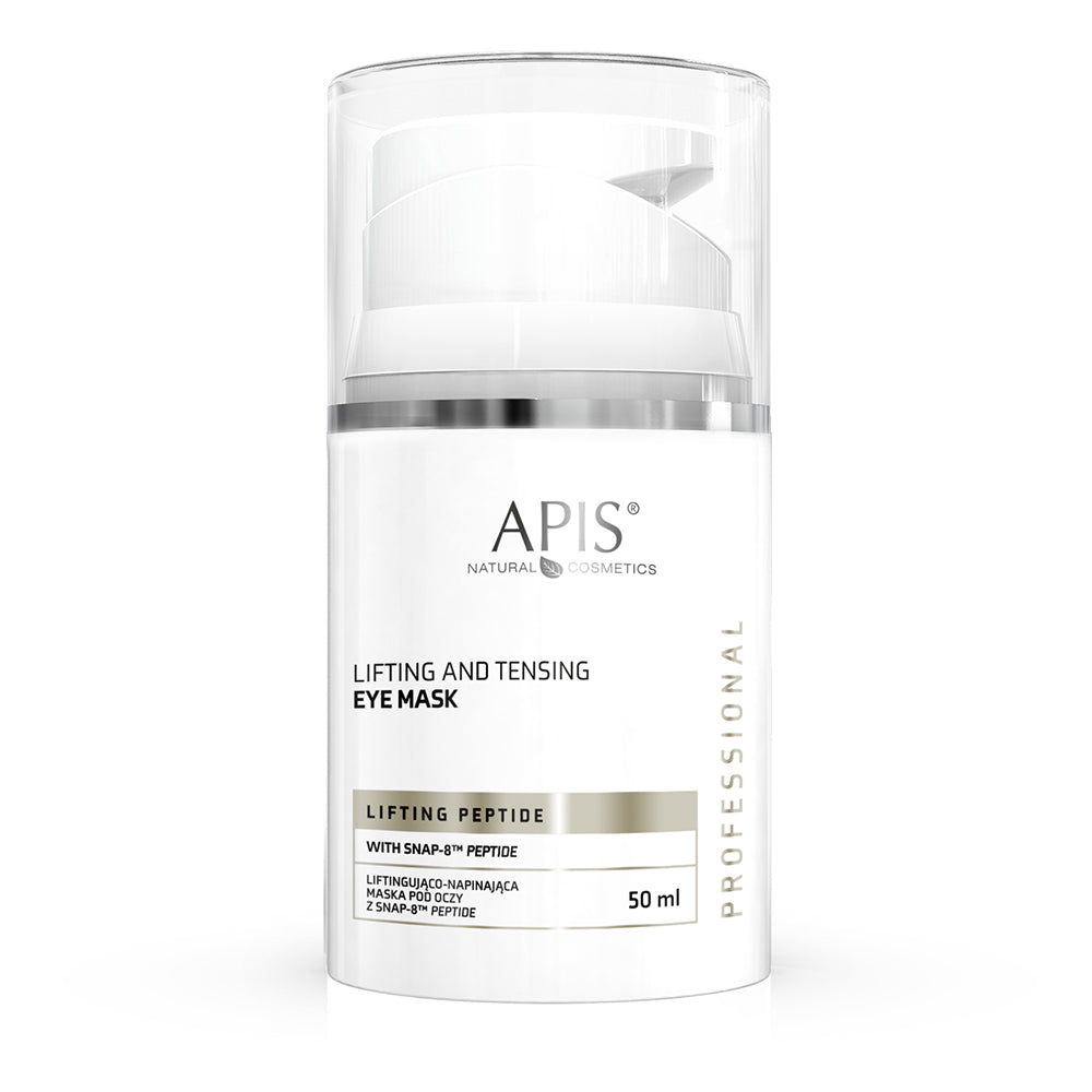 Front view of Apis Lifting Peptide Eye Mask with SNAP-8 50ml