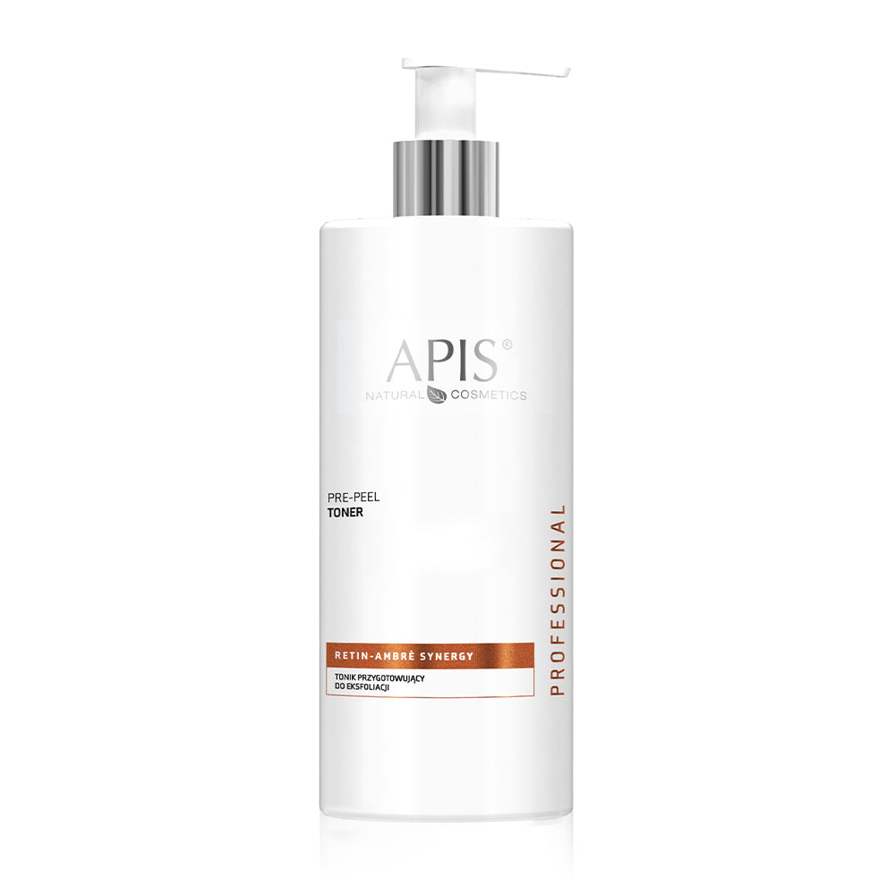 Front view of Apis Retin-Ambre Pre-Exfoliation Toner 500ml