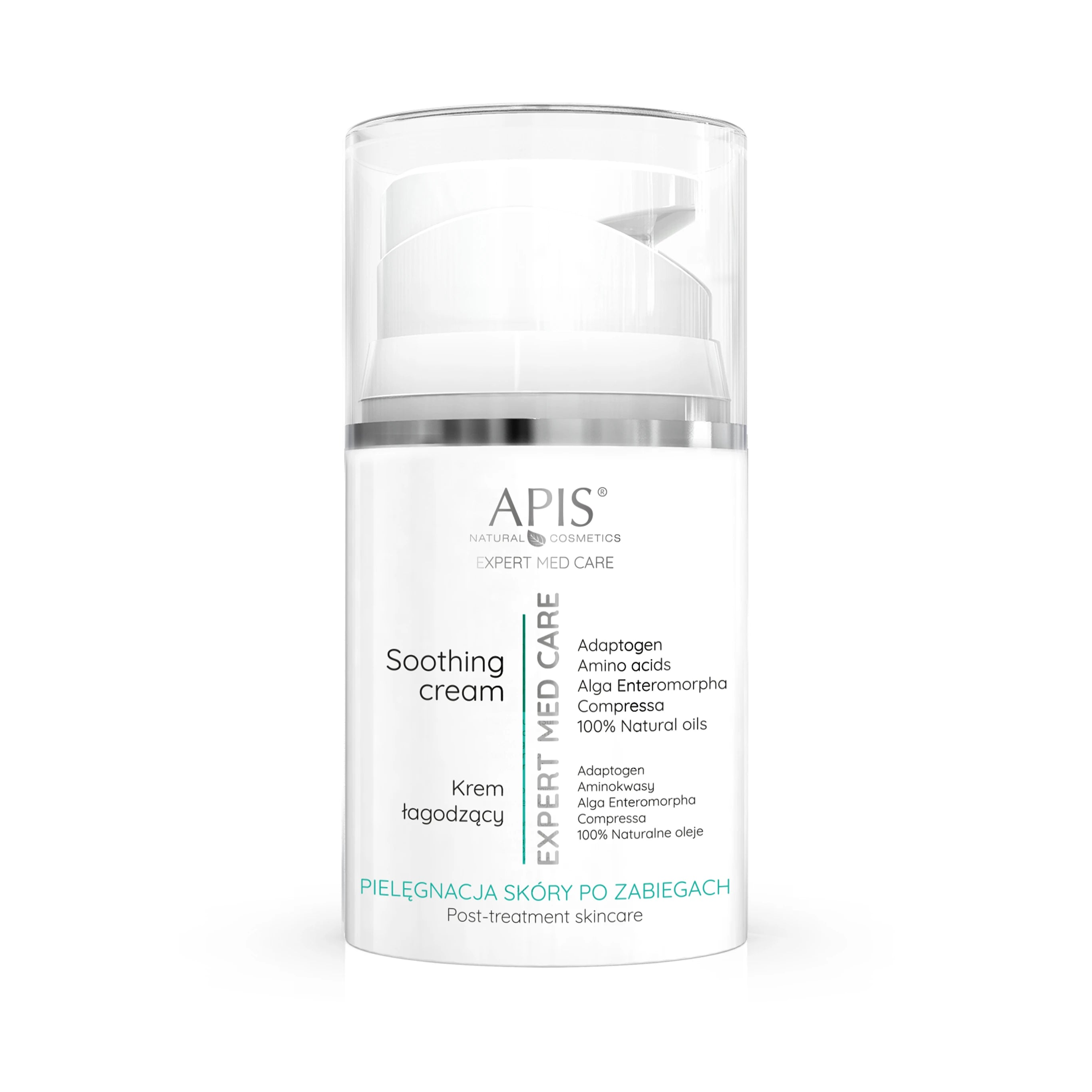 Apis Expert Med Care Soothing Post-Treatment Cream with Chaga Adaptogen | 50ml