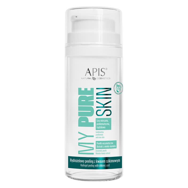Skincare bottle labeled &