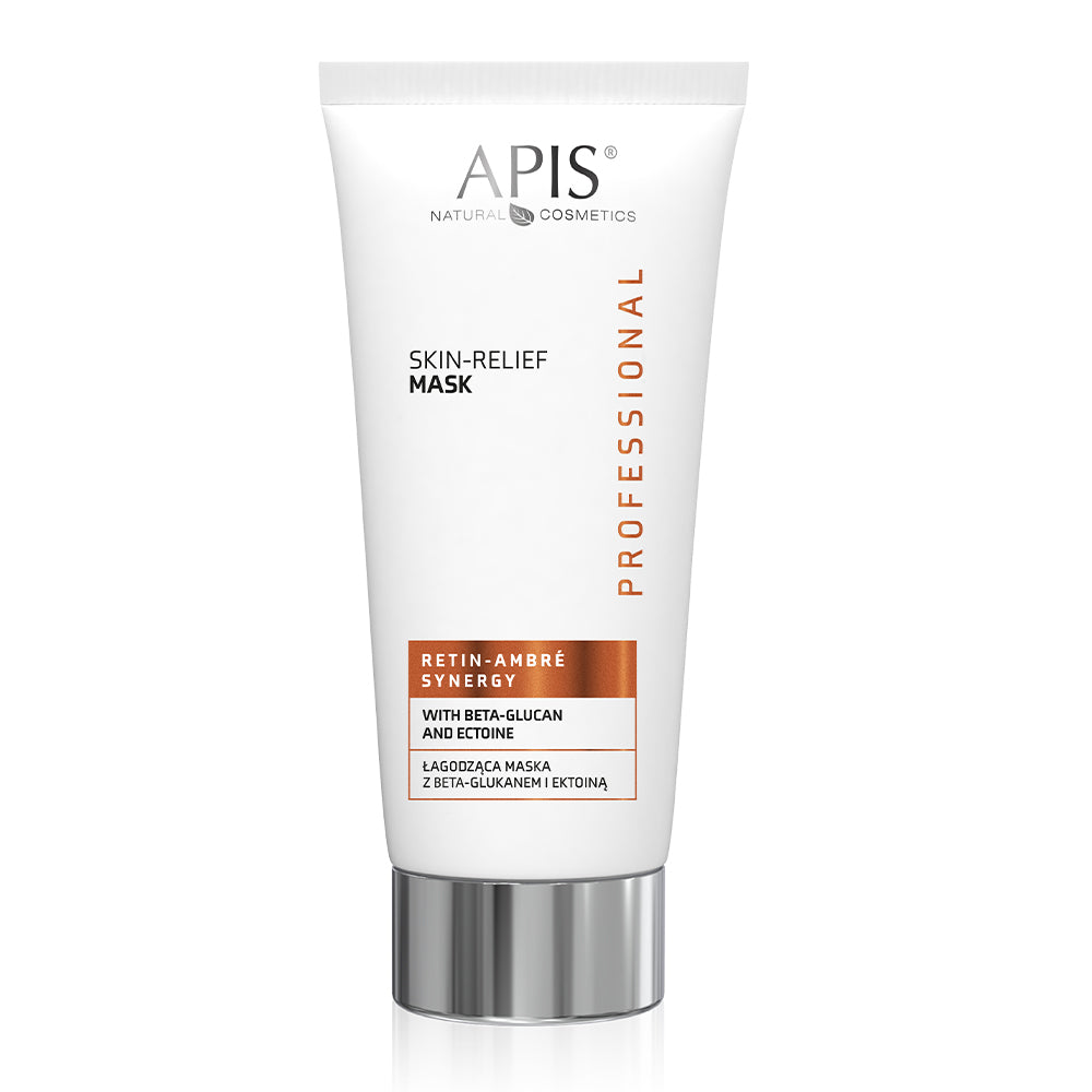 Front view of Apis Retin-Ambre Soothing Mask with Beta-Glucan and Ectoine 200ml