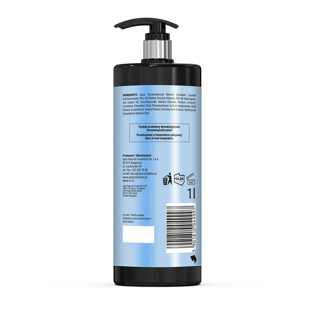 Bottle label with text and symbols on a white background