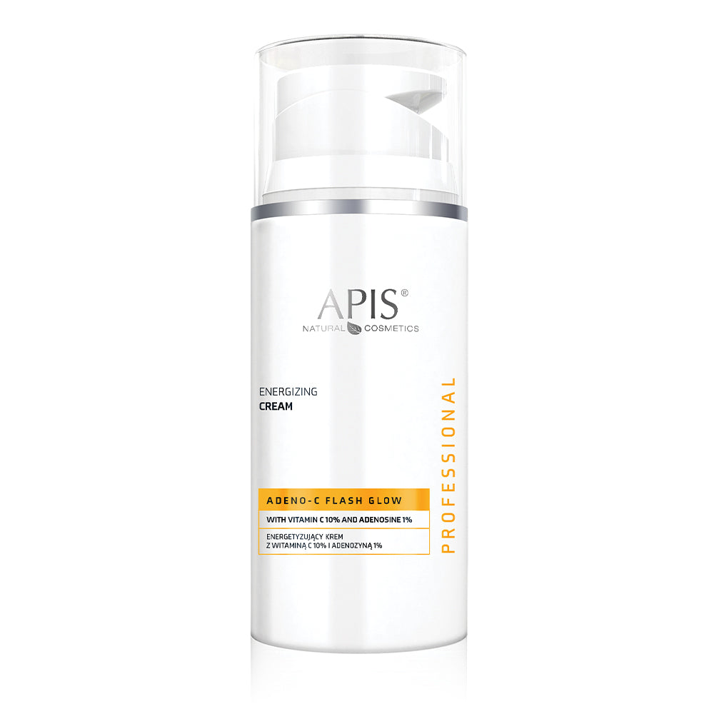 Apis Natural Cosmetics skincare cream bottle on a white background