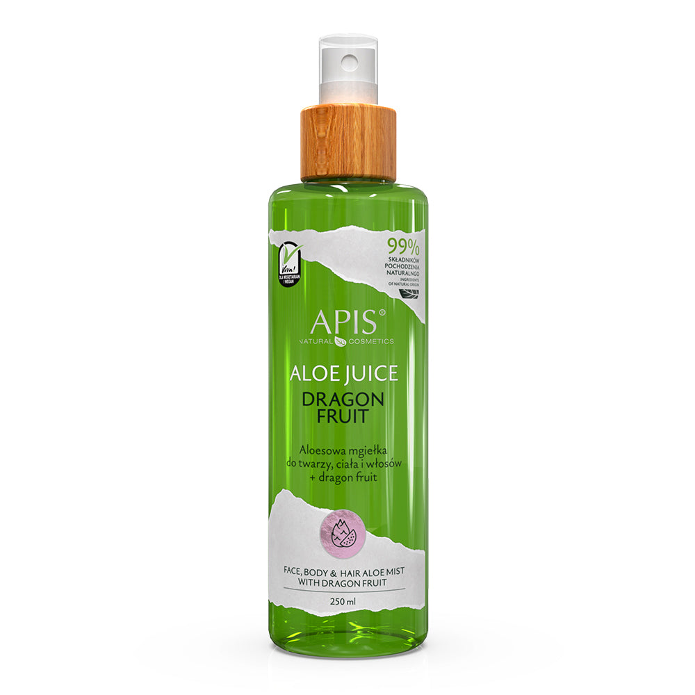 Apis Aloe Vera Revitalising Face, Body &amp; Hair Mist with Dragon Fruit | 250 ml