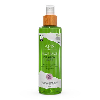 Apis Aloe Vera Revitalising Face, Body &amp; Hair Mist with Dragon Fruit | 250 ml