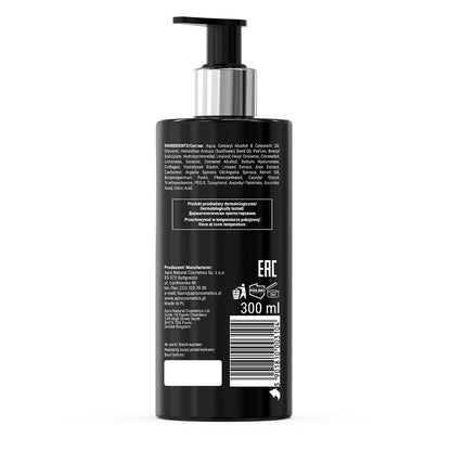 Back view of Apis Black Dream Nourishing Hand Cream 300ml
