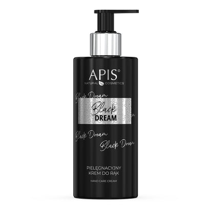 Front view of Apis Black Dream Nourishing Hand Cream 300ml