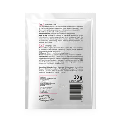 Apis Couperose‑Stop Algae Mask with Wild Rose &amp; Vitamin C | 20 g