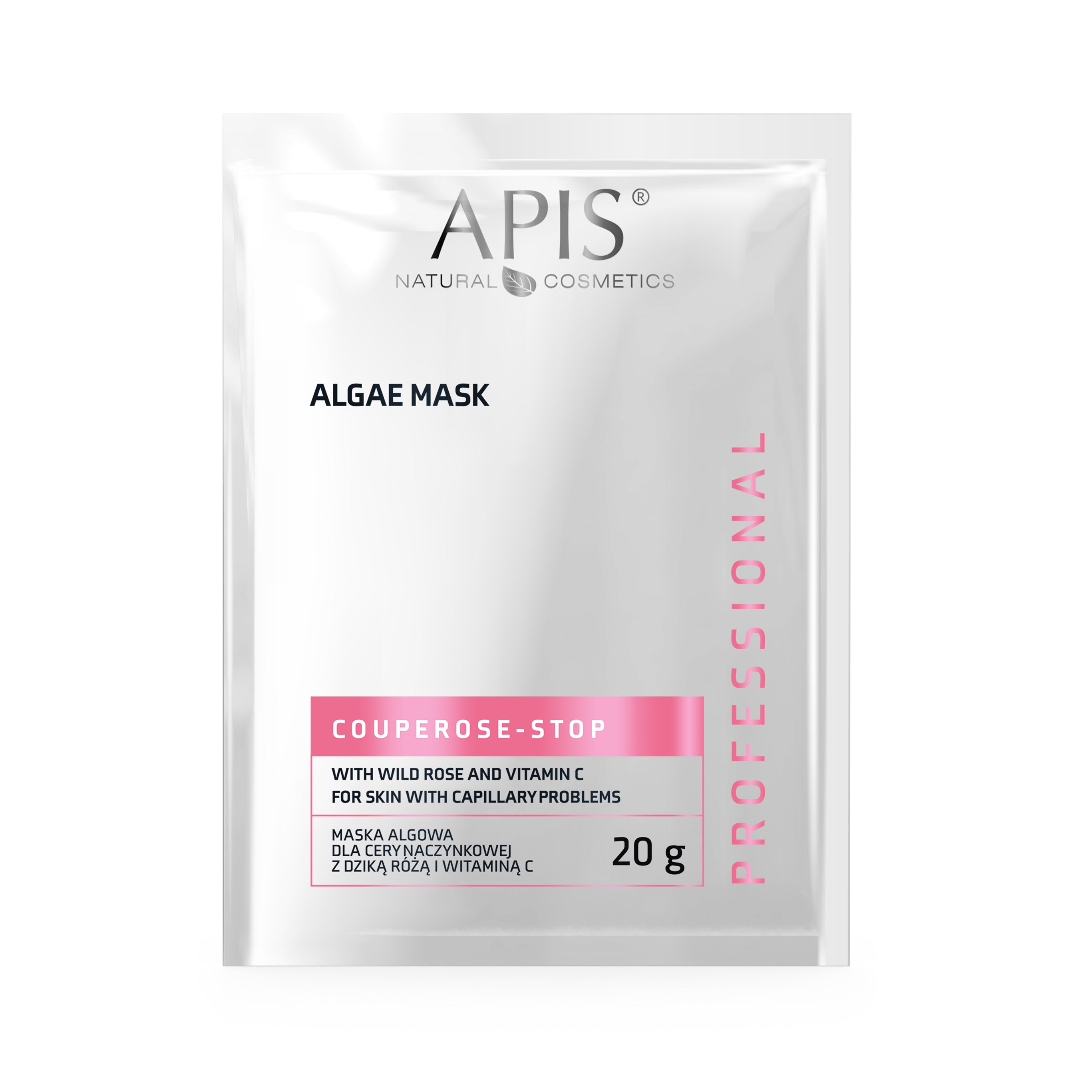 Apis Couperose‑Stop Algae Mask with Wild Rose &amp; Vitamin C | 20 g