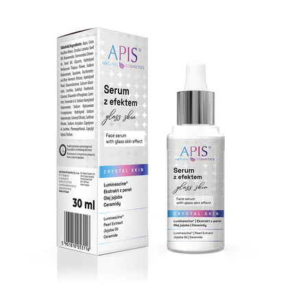 Apis Crystal Skin Face Serum with Glass Skin Effect | 30ml