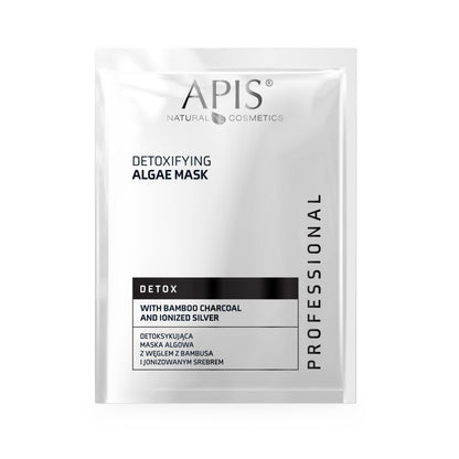 Apis Detox Algae Mask | Bamboo Charcoal &amp; Ionised Silver | 20 g