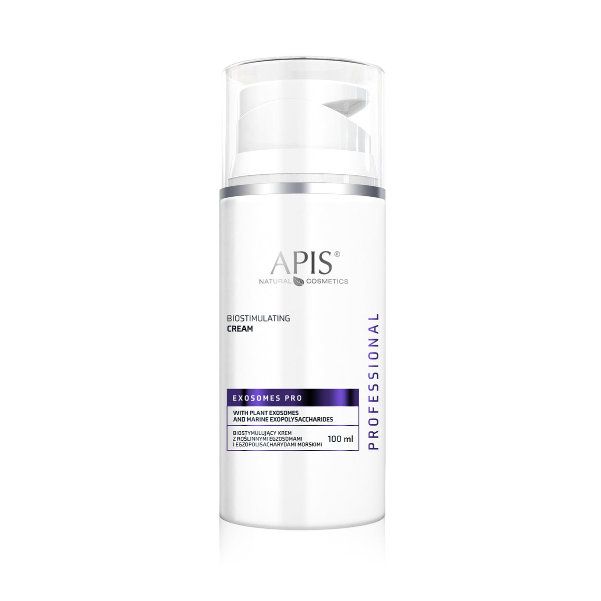Apis Natural Cosmetics Biostimulating Cream bottle on a white background