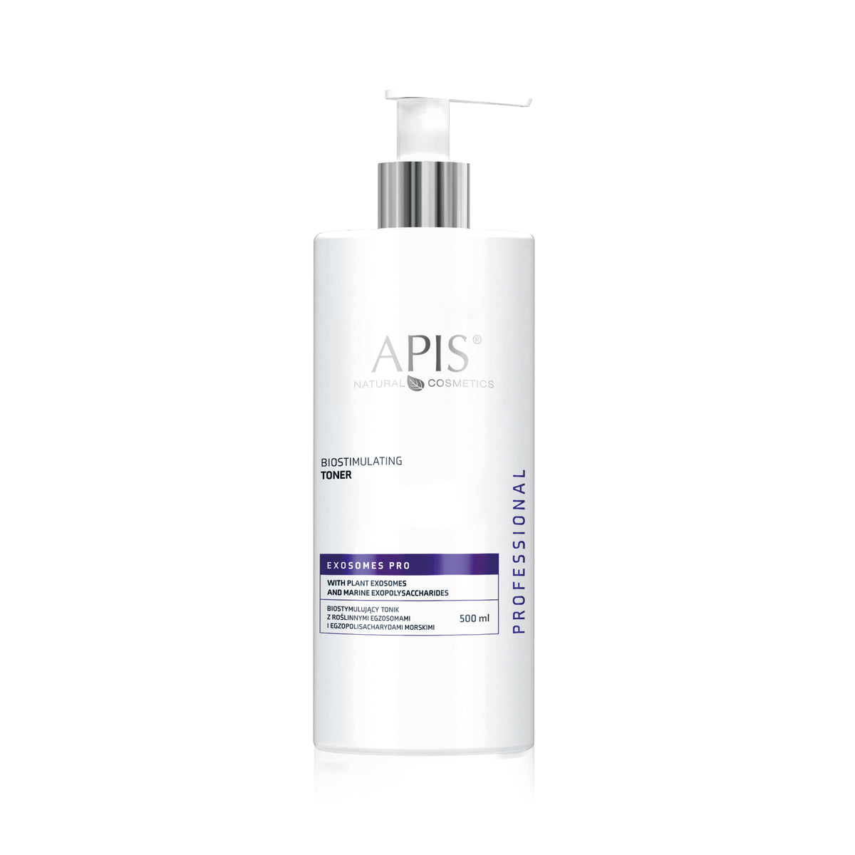 APIS professional skincare toner bottle on a white background