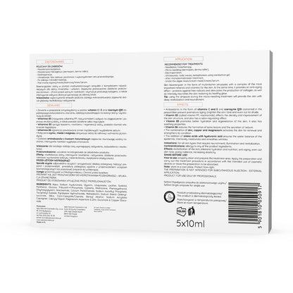 Apis EXPERT MED Multivitamin Ampoules – Intensive Skin Nourishment | 5 x 10ml