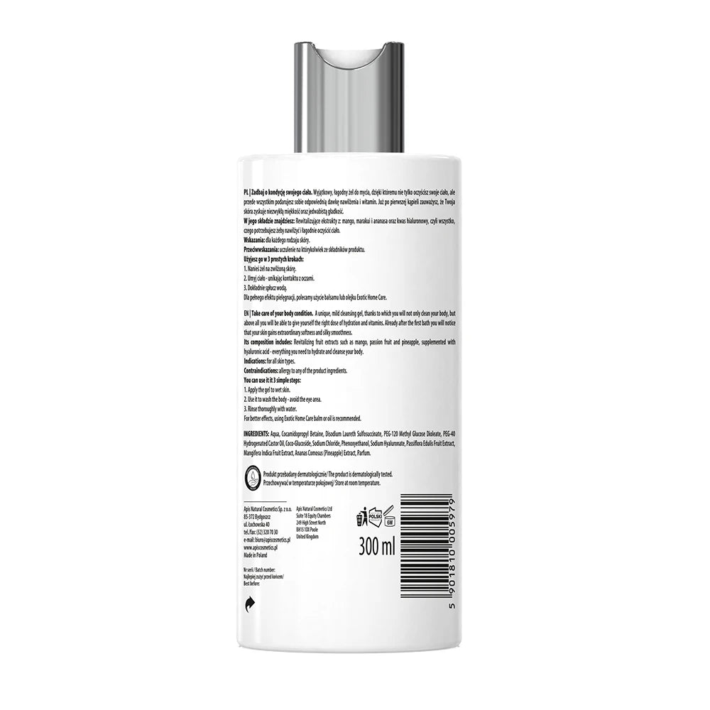 Apis Exotic Home Care Exotic Revitalising Body Wash Gel | 300 ml
