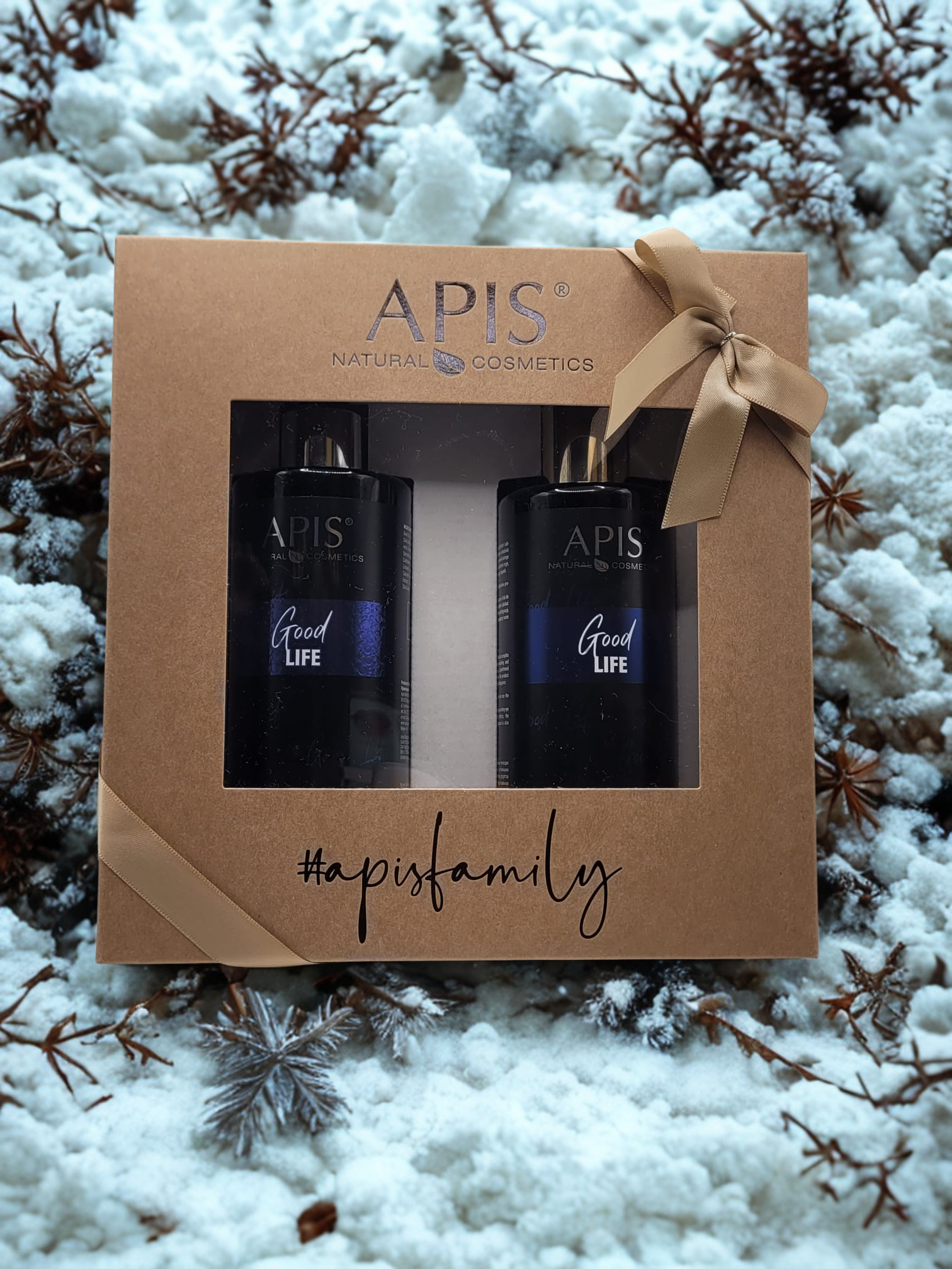 Apis Good Life Christmas Set | Moisturising Balm 300 ml &amp; Shower Gel 300 ml