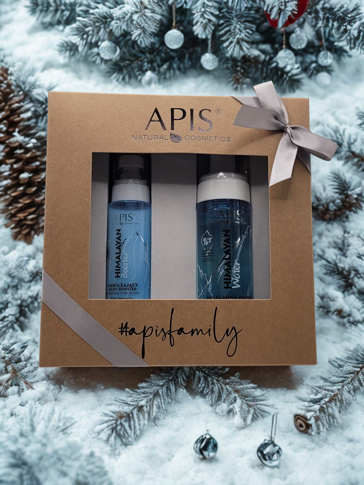 Apis Himalayan Christmas Set | Cleansing Foam 150 ml &amp; Milky Booster 100 ml