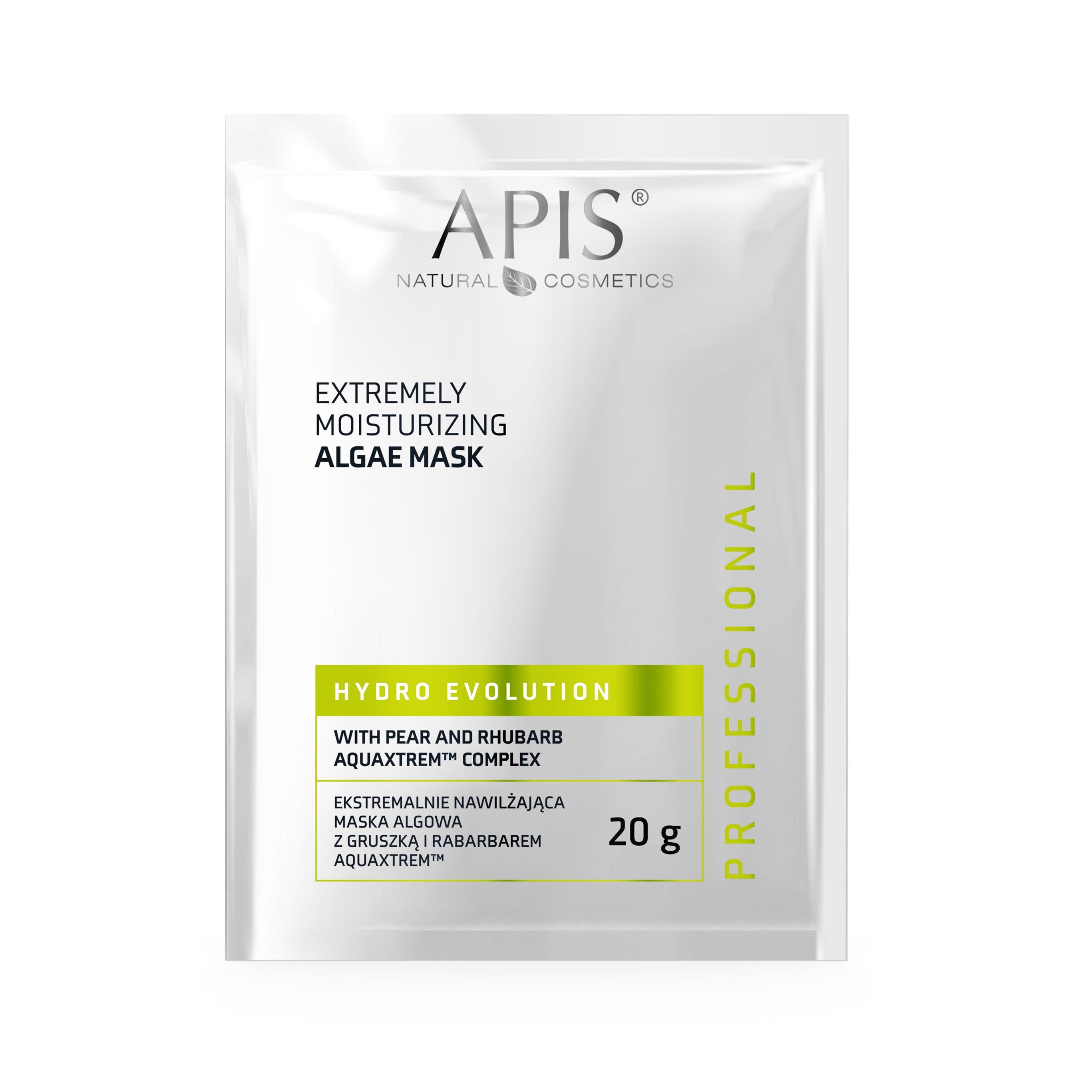 Apis Hydro Evolution Moisturising Algae Mask Pear &amp; Rhubarb | 20g