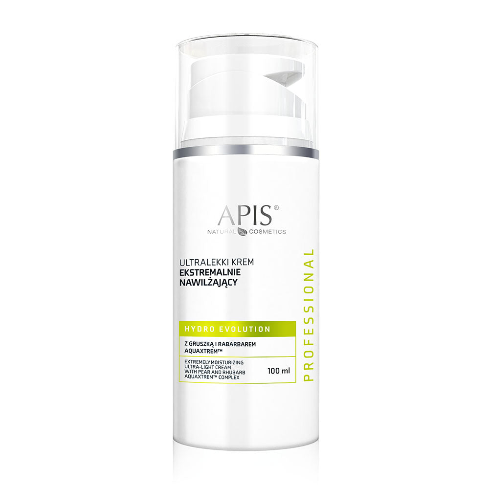 Apis Hydro Evolution Ultra-Light Moisturising Face Cream with Pear and Rhubarb | 100ml
