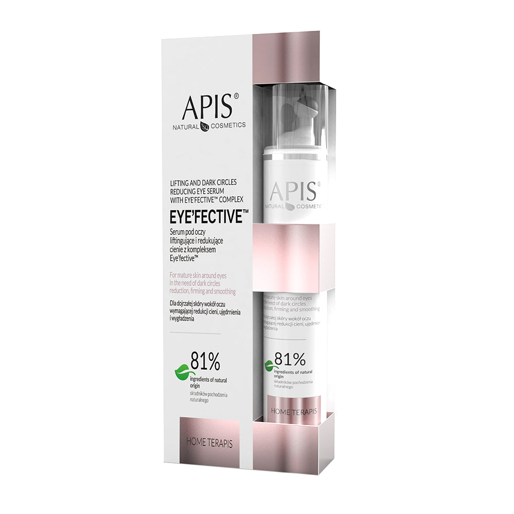 Packaging of Apis Natural Cosmetics Lifting Eye Serum with Eye&