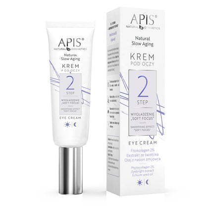 Apis Natural Slow Aging Eye Cream Step 2 Soft Focus | 15 ml