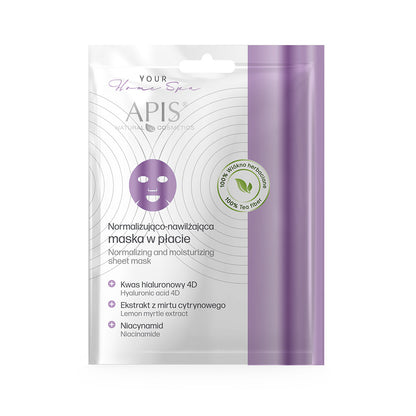 Apis Normalising &amp; Moisturising Sheet Mask | 20 g
