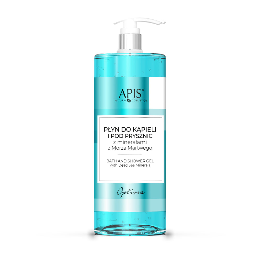 Front view of Apis Optima Bath and Shower Gel 1L