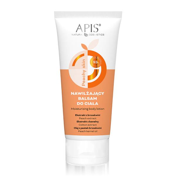 Moisturizing body lotion tube with &