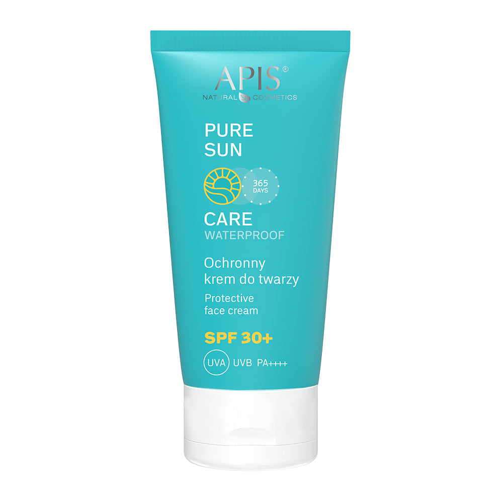 Front view of Apis Pure Sun Care Face Cream SPF 30 50ml