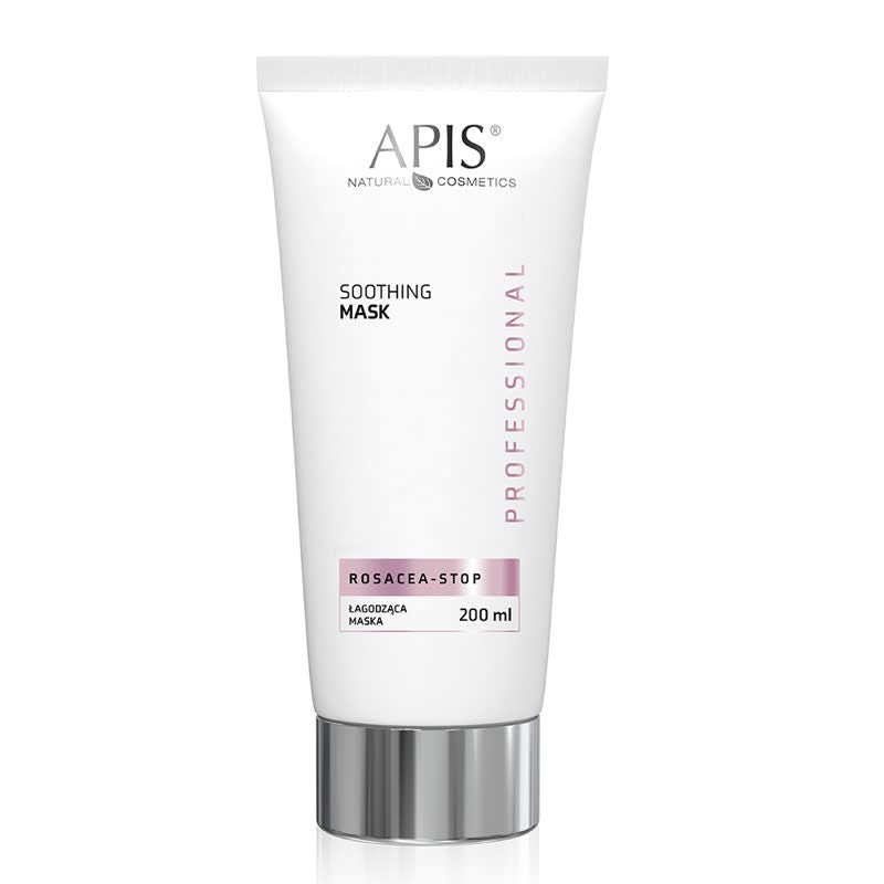 Front view of Apis Rosacea-Stop Soothing Mask 200ml