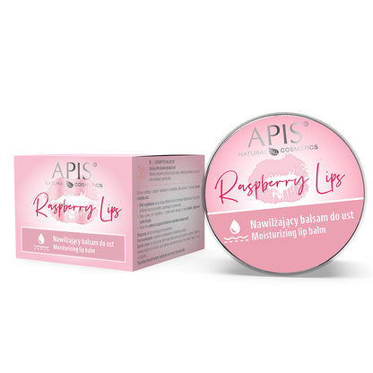 Apis Raspberry Lips Moisturising Lip Balm  | 10 ml