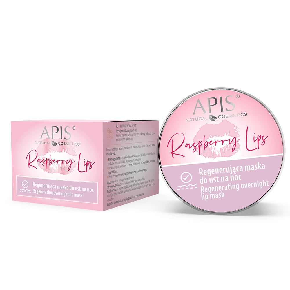Apis Raspberry Lips Regenerating Overnight Lip Mask | 10ml