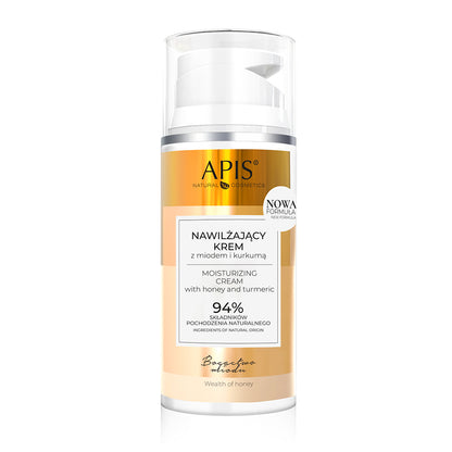 Apis Richness of Honey | Moisturising Cream with Honey &amp; Turmeric | 100ml