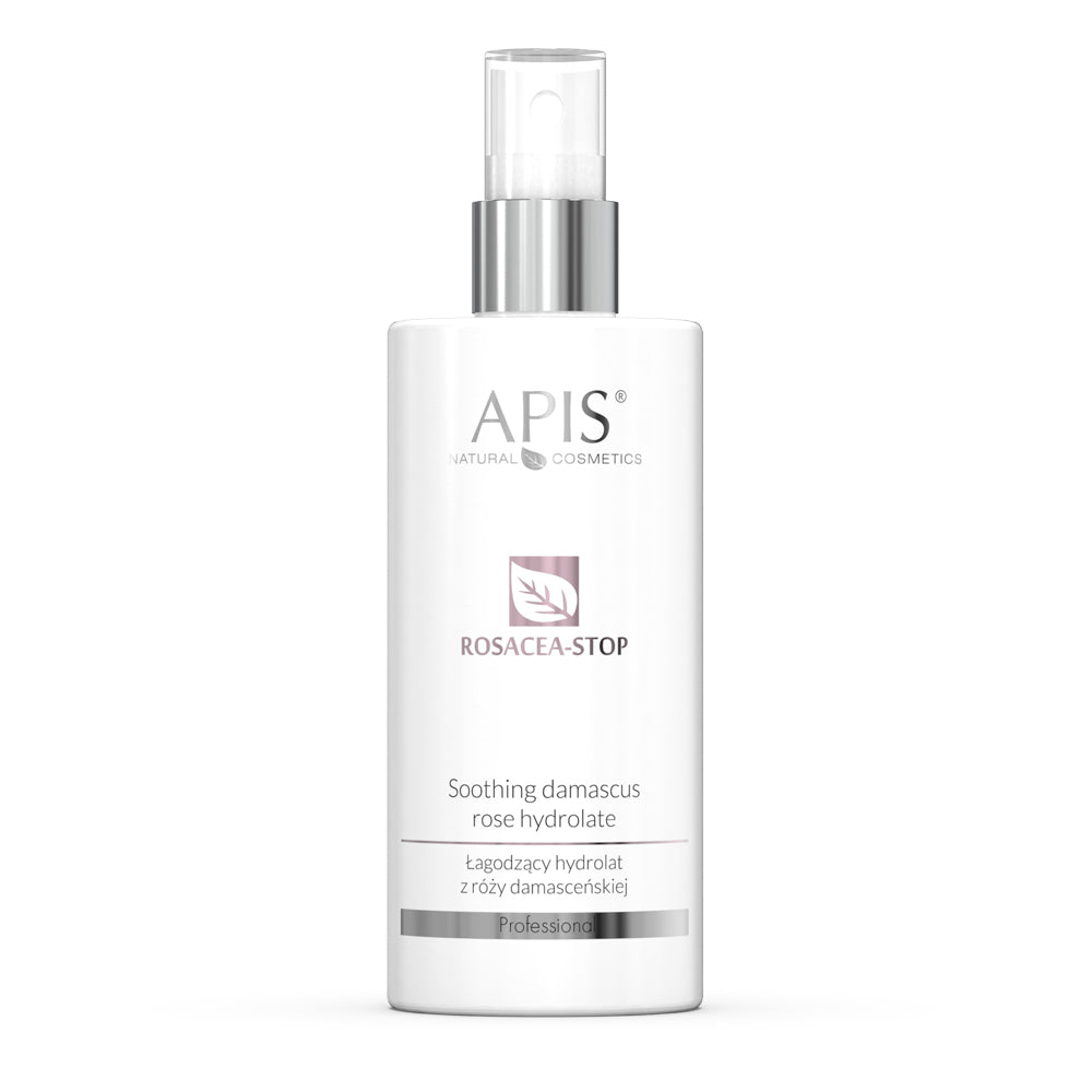 Apis Natural Cosmetics Rosacea-Stop skincare bottle on a white background