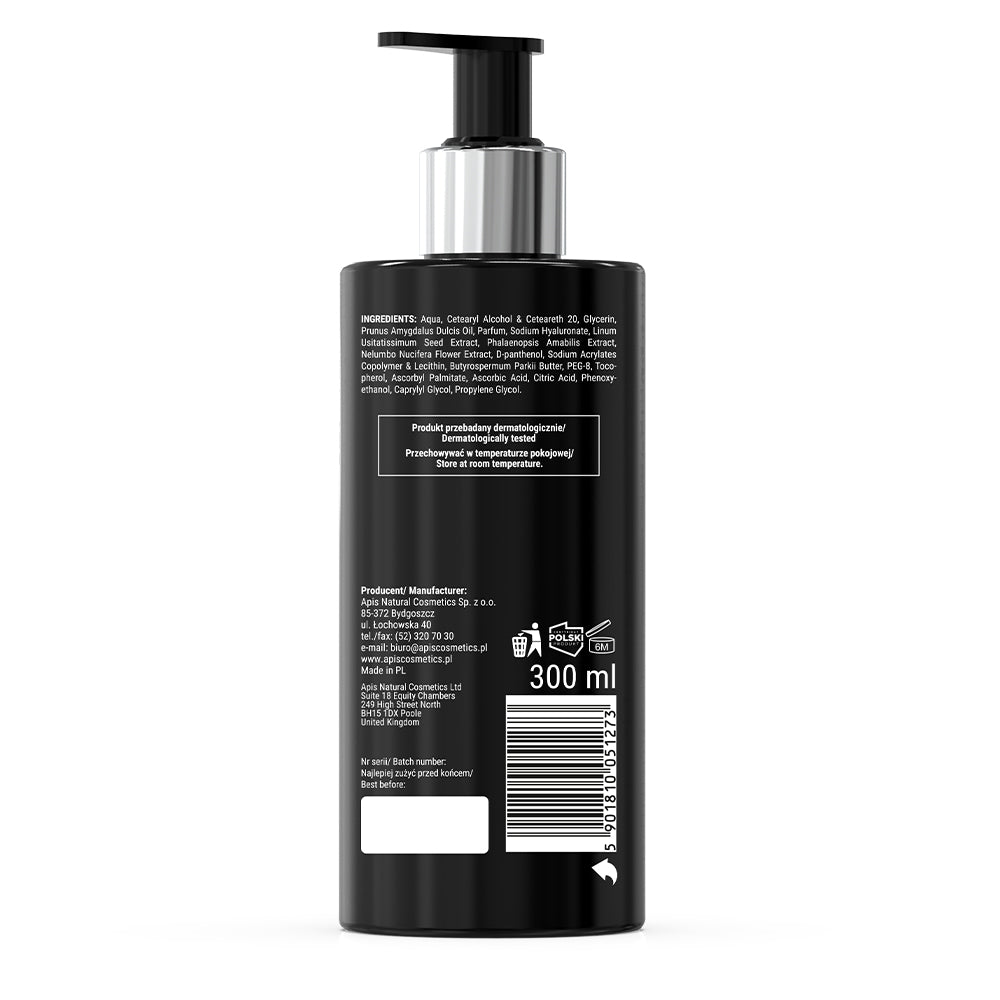 Back view of Apis Sweet Bloom Moisturising Hand Cream 300ml