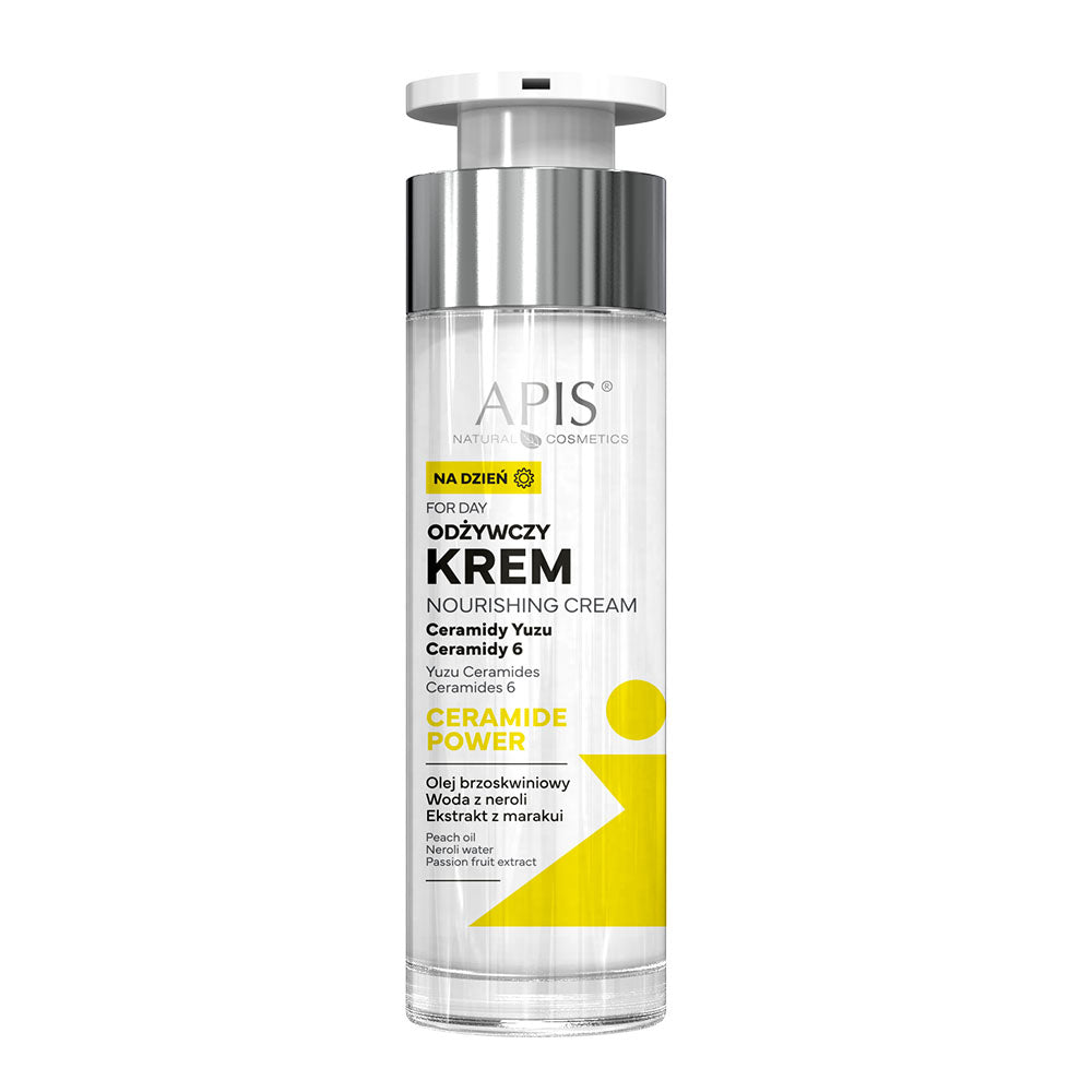 APIS nourishing cream bottle on a white background