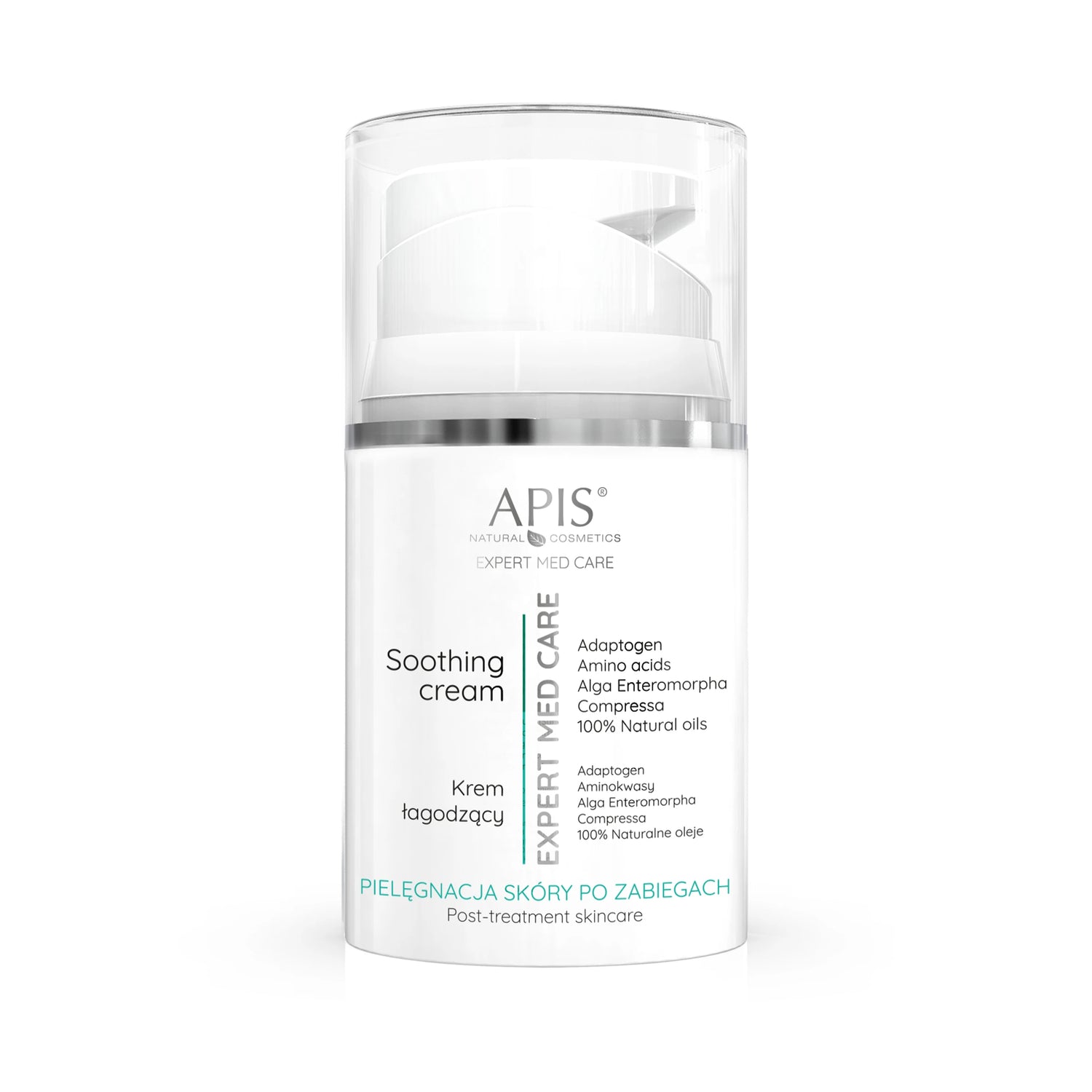 Apis Expert Med Care Soothing Post-Treatment Cream with Chaga Adaptogen | 50ml