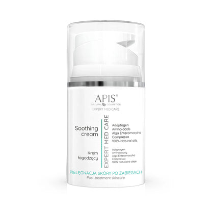 Apis Expert Med Care Soothing Post-Treatment Cream with Chaga Adaptogen | 50ml