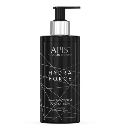 Apis Hydra Force Moisturising Body &amp; Hand Cream for Men | 300ml