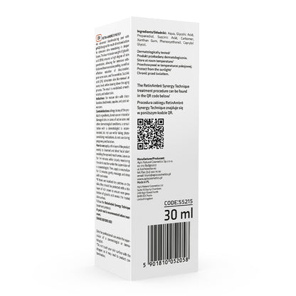 Apis Retin-Ambre Synergy Glycolic &amp; Succinic Acid Peel – 15% Glycolic &amp; 2% Succinic | 30ml | Apis Professional Exfoliation