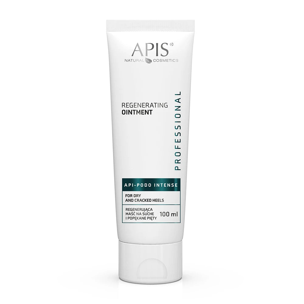 Apis API-PODO INTENSE regenerating heel ointment on a white background